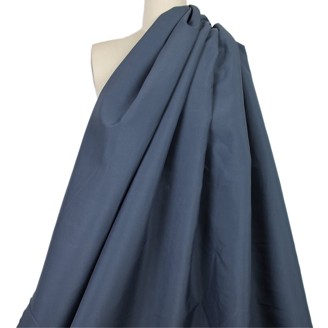 French lightweight nylon rainwear - bluestone .625 yds