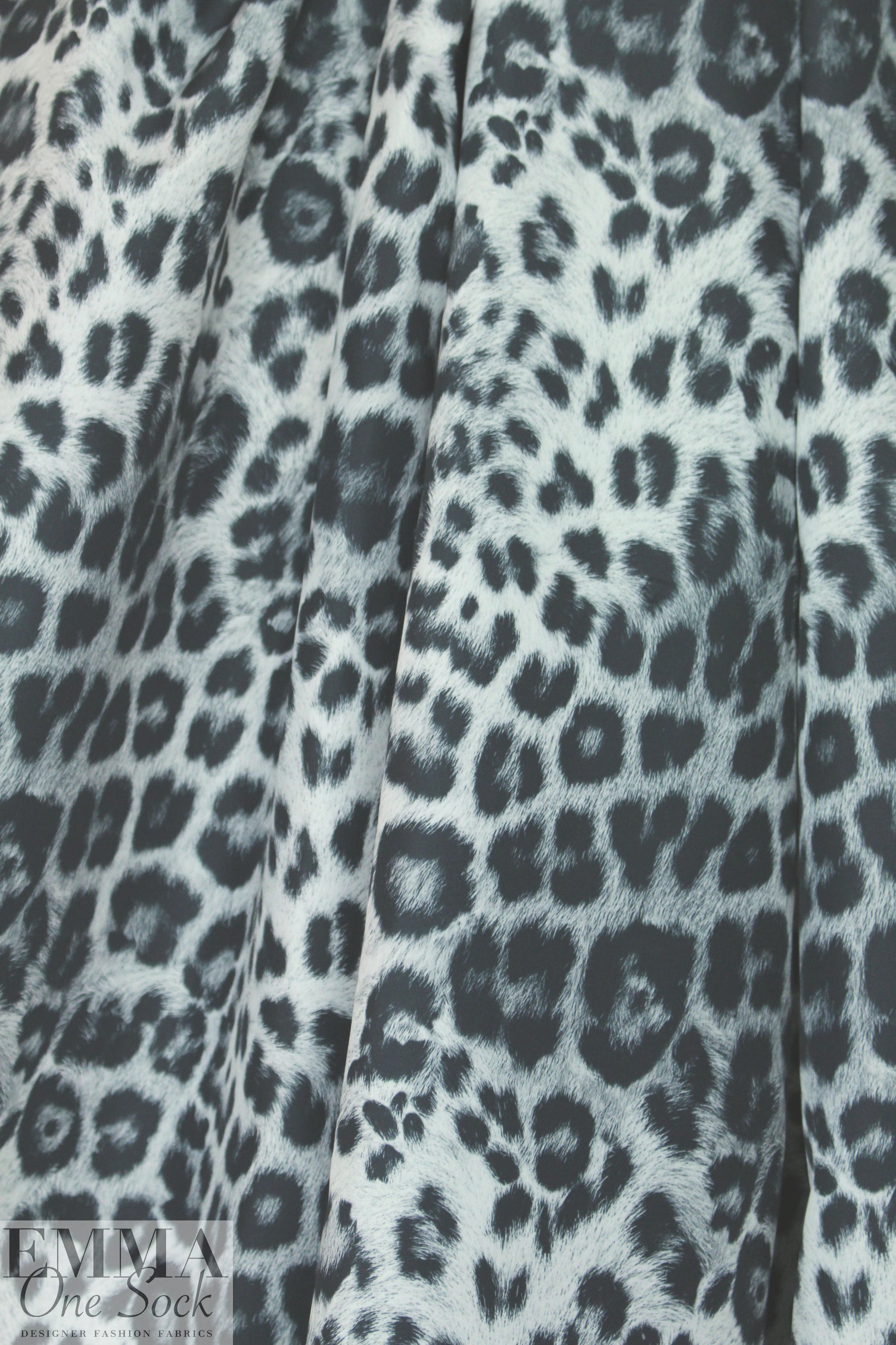 NY designer microfiber rainwear - b/w animal
