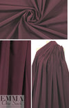 NY designer classic rainwear - plum wine