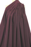 NY designer classic rainwear - plum wine