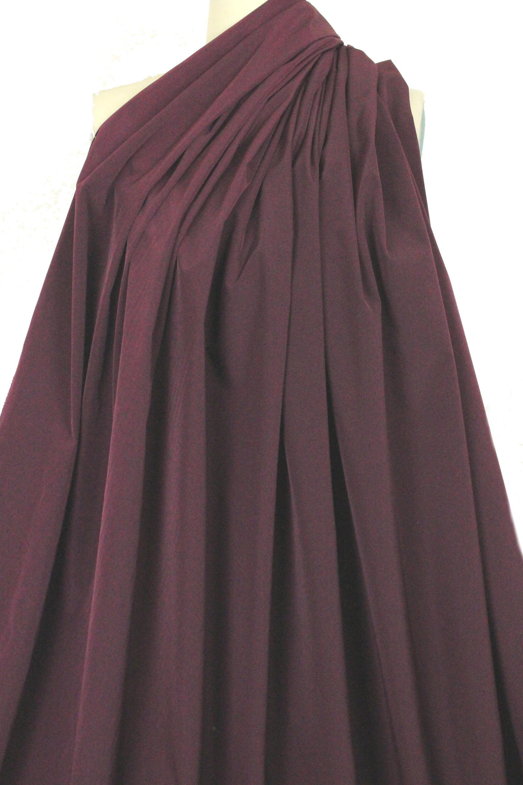 NY designer classic rainwear - plum wine