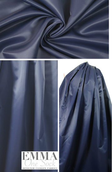 The0ry Italian nylon rainwear - navy