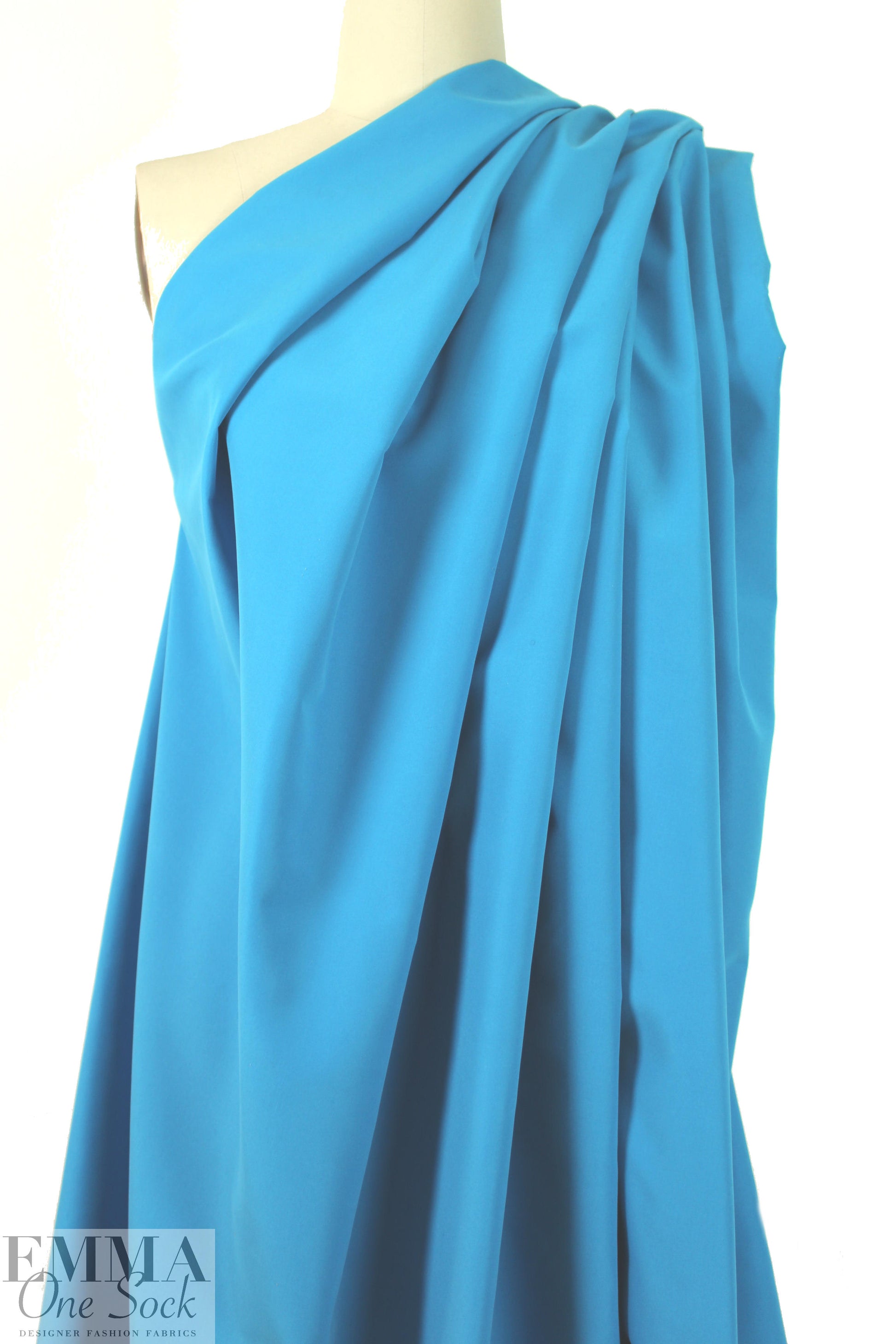 NY designer microfiber rainwear - turquoise