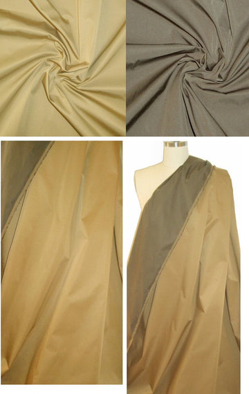 Italian bronze/olive microfiber rainwear