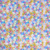 'sunflower and friends' 100% ramie digital print 1.66 yd