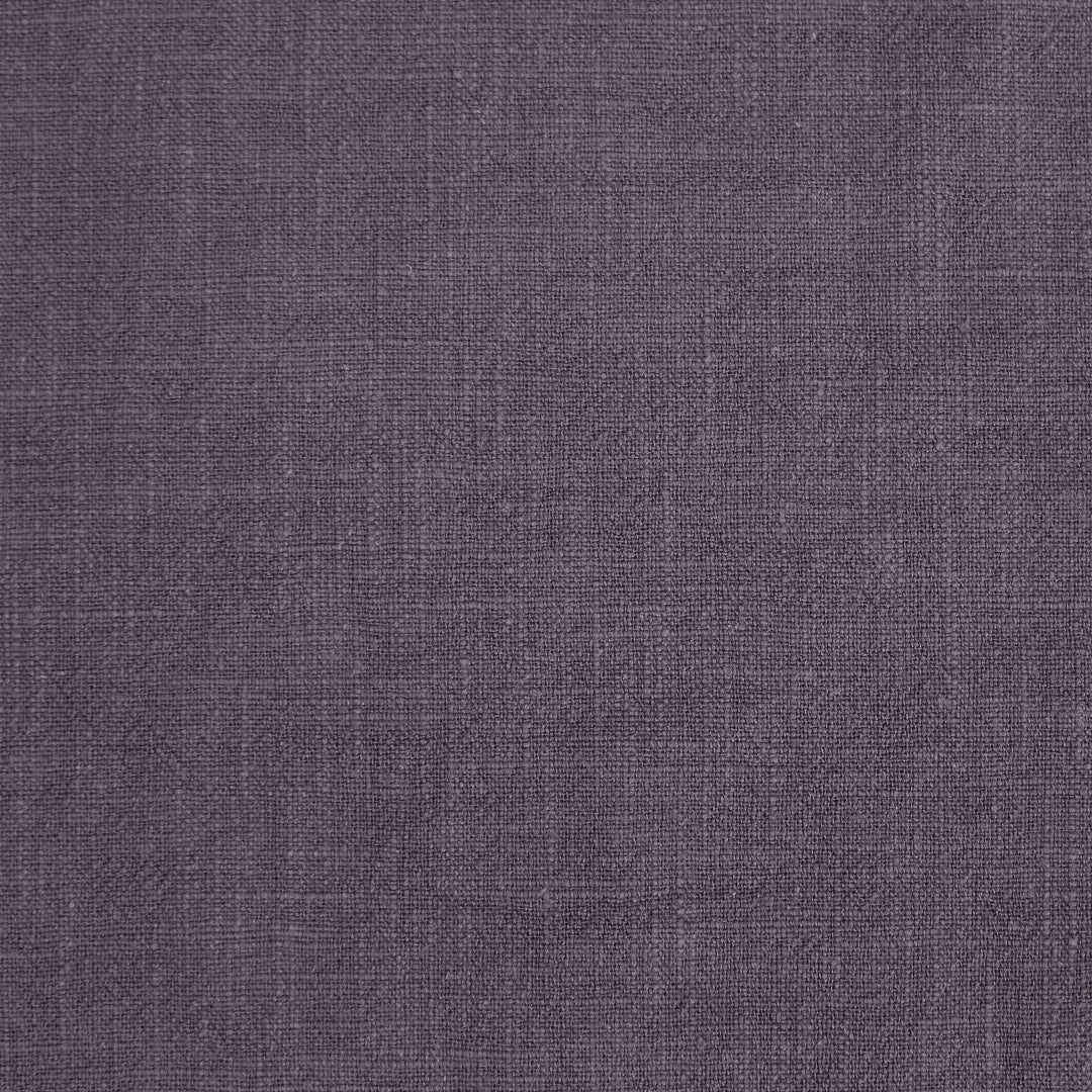 stonewashed ramie mid-weight textured woven - dusky grape 1.25 yds