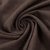 stonewashed ramie mid-weight textured woven - chocolate 1.5 yd
