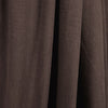stonewashed ramie mid-weight textured woven - chocolate 1.5 yd
