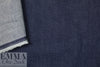 BCI certified cotton RAW stretch denim - classic blue 2.6 yds