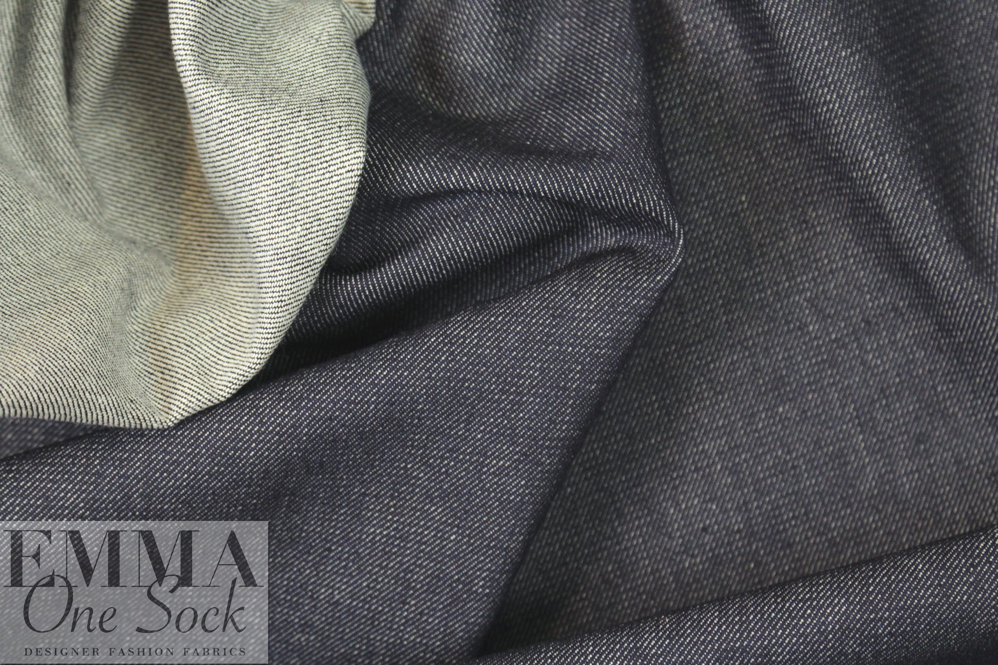 organic cotton RAW medium weight denim - oeko-tex/GOTS 2.125 yds