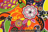 Etr0 pucci-esque floral viscose woven