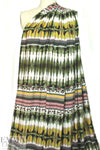 German lightweight viscose drapey woven - graphic stripe