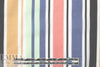 'denim and friends' vertical stripe drapey viscose voile 1.5 yd
