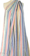 'denim and friends' vertical stripe drapey viscose voile
