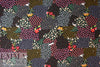 flowery decor with kitties drapey rayon woven 1.75 yds