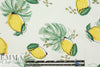 'lemon fruit' drapey viscose woven