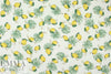 'lemon fruit' drapey viscose woven 1.66 yd