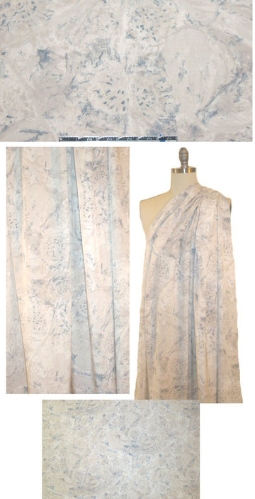 0yako whispery mottled abstract drapey rayon woven