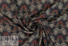 CA designer roosters graphic viscose woven .875 yds