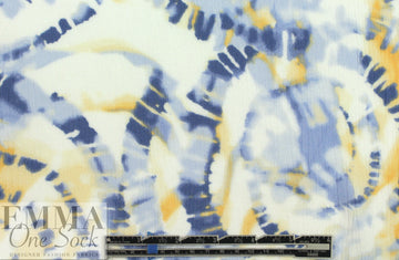 CA designer viscose crinkled woven - tie dye special 2.125 yd