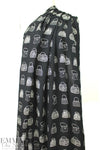 NY designer purses graphic cotton lightweight woven