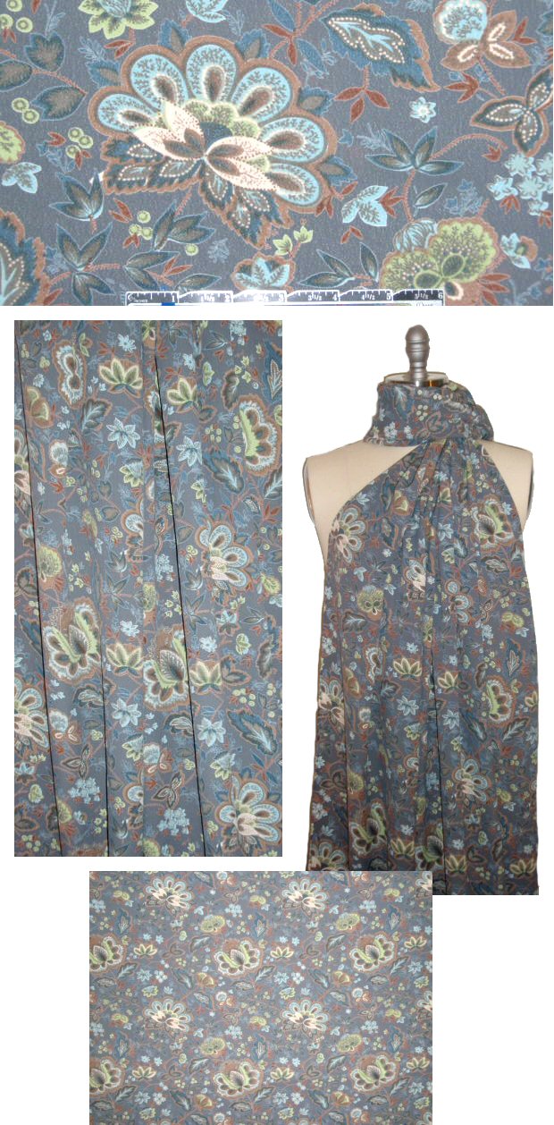 Ref0rmation decorative floral rayon woven
