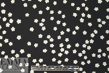 Ref0rmation viscose crepe woven - little flower graphic