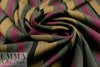 Italian 'moody stripes' drapey viscose twill woven