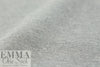 rayon blend ponte - granite/white micro stripe 1.625 yds