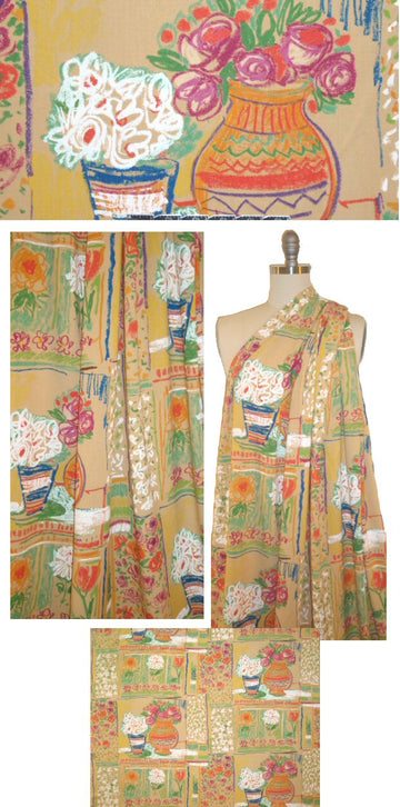 Jams World 'still life' drapey rayon stretch woven 2.25 yds