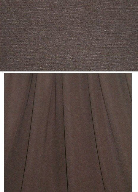 dark chocolate doubleknit rayon blend 4-way