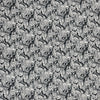 'Rousseau's garden' rayon challis blouseweight - black/ivory 1.875 yd