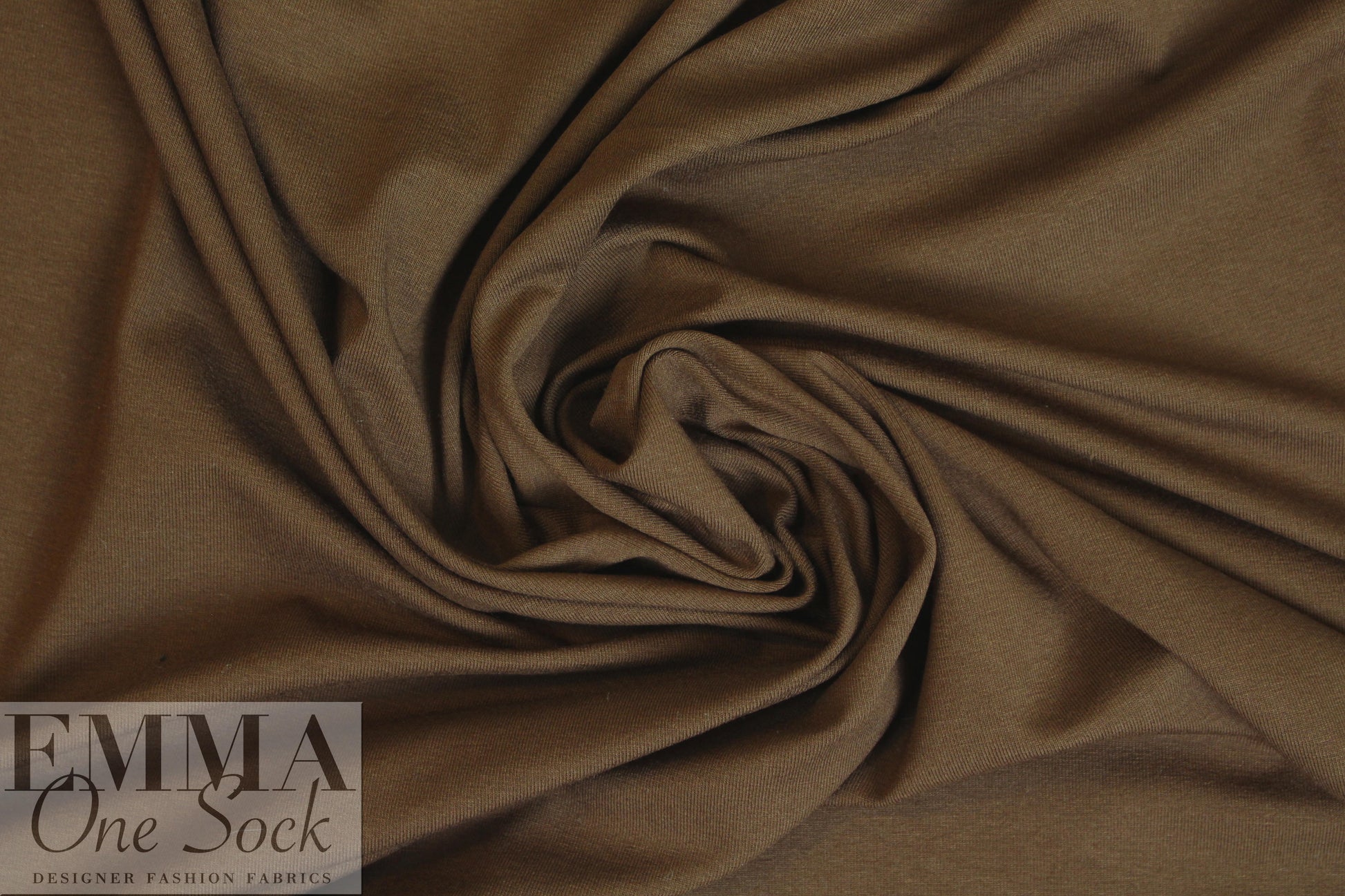 nutmeg 11 oz. rayon jersey 4-way 1.625 yds