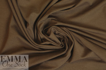 nutmeg 11 oz. rayon jersey 4-way 1.625 yds