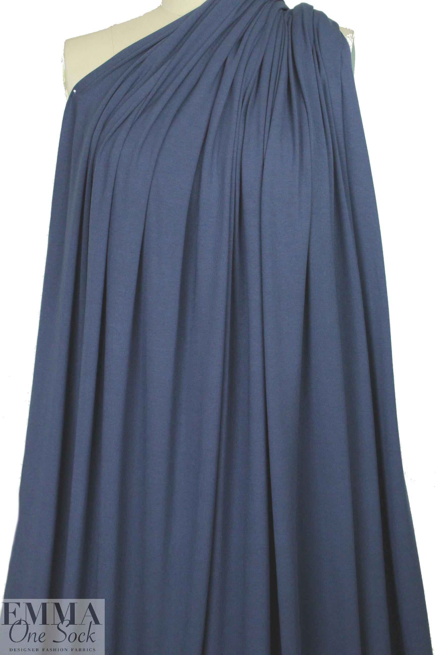 marine blue 11 oz. rayon jersey 4-way