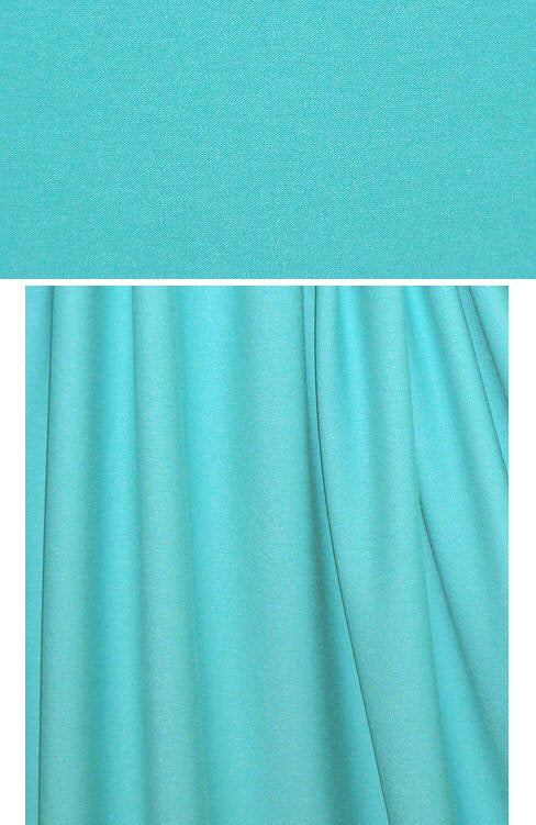 aqua 11 oz. rayon jersey 4-way 1.375 yds