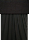 black 11 oz. rayon jersey 4-way 1.125 yds