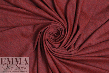 brick heather 11 oz. rayon jersey 4-way