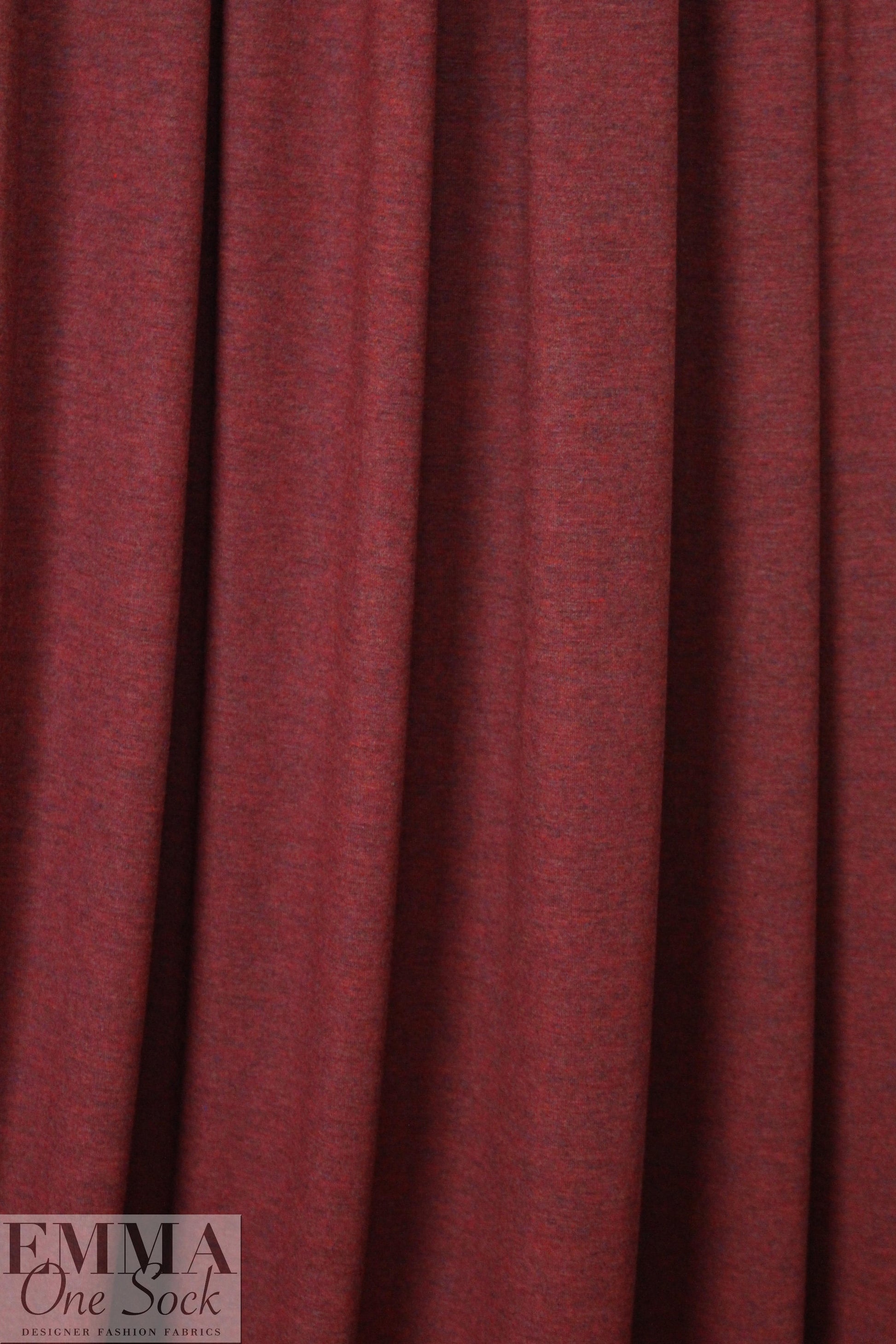 brick heather 11 oz. rayon jersey 4-way 1.66 yds