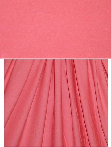 bright salmon 11 oz. rayon jersey 4-way .875 yds