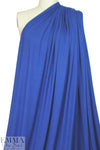 cobalt lightweight rayon jersey 4-way 1.875 yd