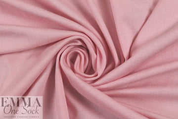 medium pink 11 oz. rayon jersey 4-way 1.375 yd