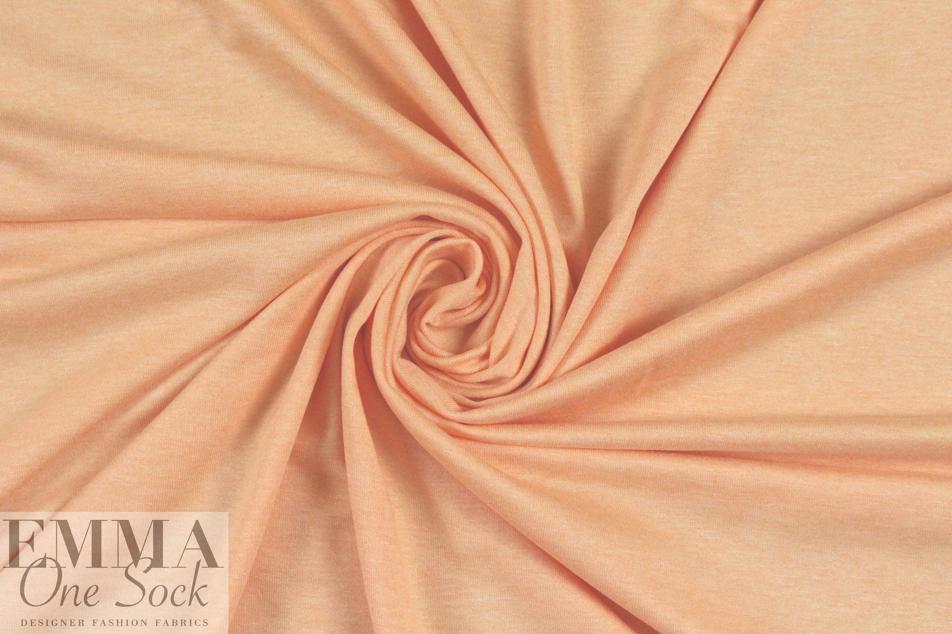 orange sherbet 11 oz. rayon jersey 4-way .75 yds