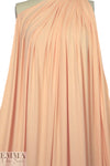 orange sherbet 11 oz. rayon jersey 4-way 1.875 yd