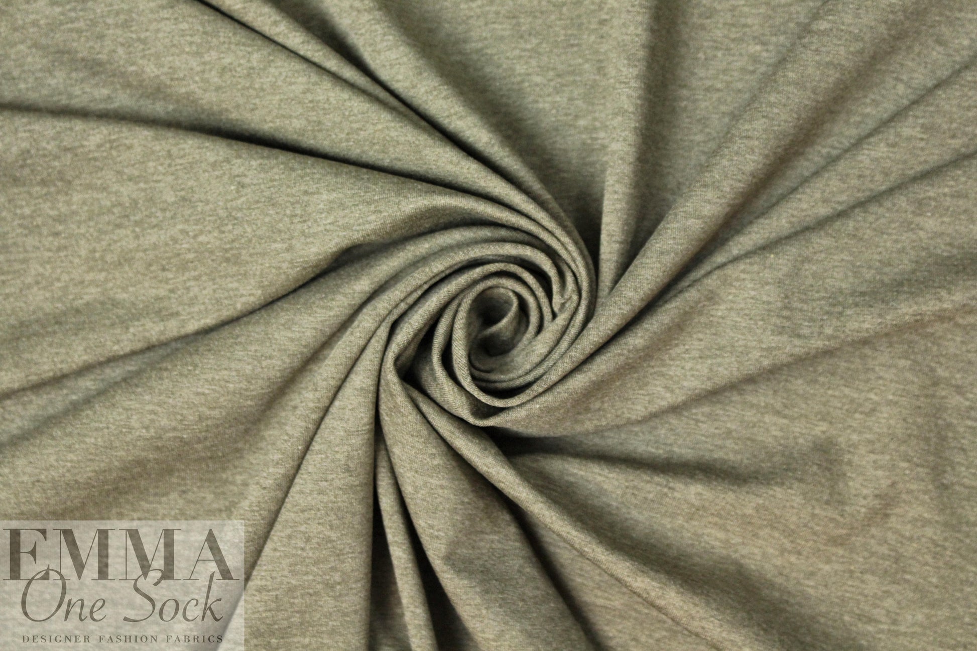 dusty sage heather lightweight rayon jersey 4-way 2.125 yd