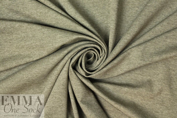 dusty sage heather lightweight rayon jersey 4-way 2.125 yd