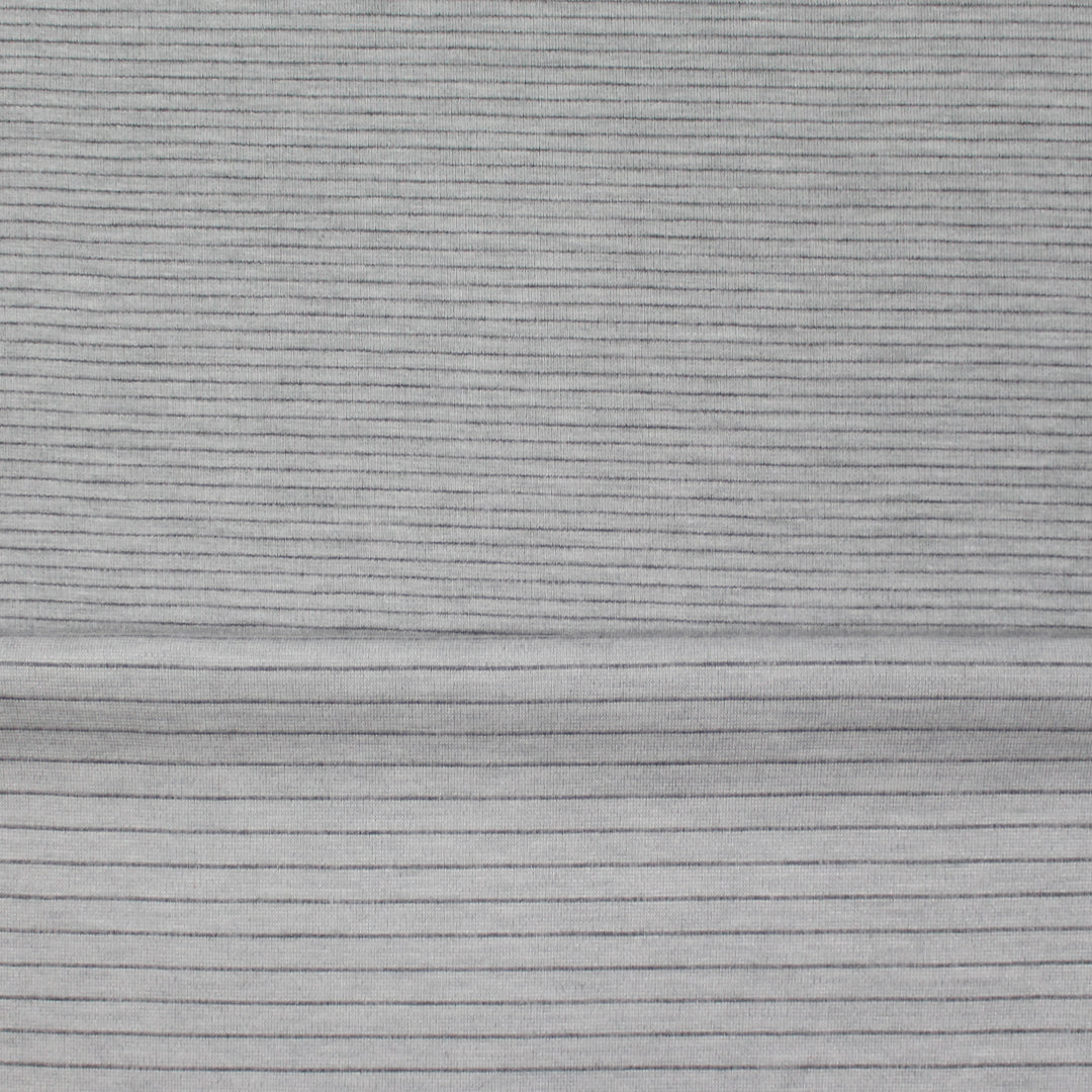 Di0r double-sided thin/wide stripe cotton knit 2 yds
