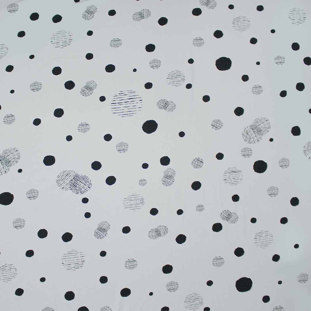 'ink study' rayon stretch knit - stone 1.625 yd