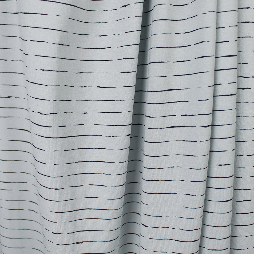 'first draft' rayon stretch knit - stone 1 yard