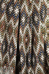 CA designer reptile graphic rayon/linen/cotton woven 1.75 yd
